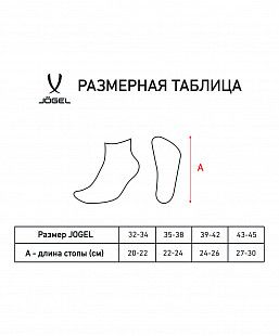 Носки Jogel ESSENTIAL Invisible Socks JE4S-O0221 2 пары white