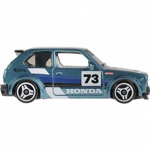 Машинка Hot Wheels Базовой коллекции '73 Honda Civic Custom 90/250 (5785 HTD62) mainline 2024