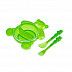 Детский обеденный набор Canpol babies 6м+ (2/422) green