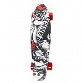 Penny board (пенни борд) Amigo Rebel Black/White