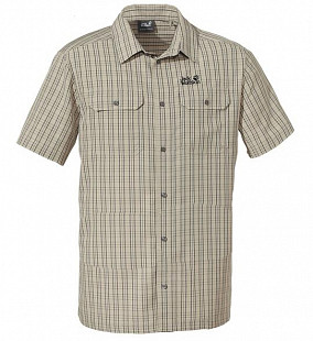 Рубашка мужская Jack Wolfskin Thompson Shirt Men beige