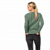 Пуловер женский Jack Wolfskin Winter Logo Sweatshirt W ming green