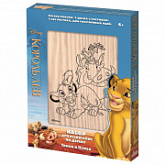 Доска для выжигания Десятое королевство Король Лев. Тимон и Пумба 01845 