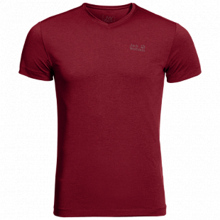 Футболка мужская Jack Wolfskin Jwp T M dark lacquer red