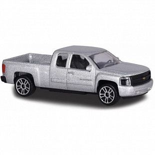 Машинка Majorette Chevrolet Silverado (212053051) silver