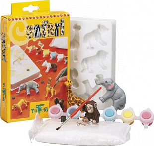 Самоделка из гипса Totum Звери Сафари 029378