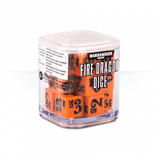 Набор кубов Games Workshop Warhammer 40000 Fire Dragon Dice d0003