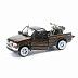 Масштабная модель автомобиля Maisto 1:24 HD Форд F-350 Супердьюти пикап (1999) с мотоциклом  (32181) black/orange