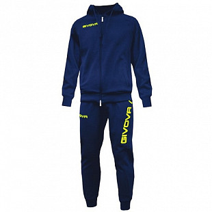 Спортивный костюм Givova Tuta King LF21 blue/yellow