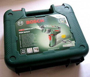 Аккумуляторный шуруповерт Bosch PSR Select 0603977021