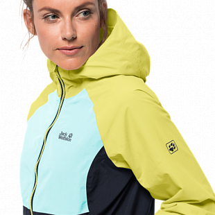 Куртка женская Jack Wolfskin Mount Isa Jacket W lemon