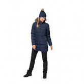 Пальто женское Jack Wolfskin Baffin Island Coat midnight blue