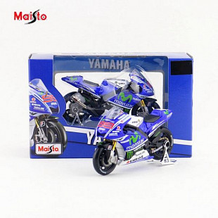 Масштабная модель мотоцикла Maisto 1:18 Ямаха 2014 (31586) blue