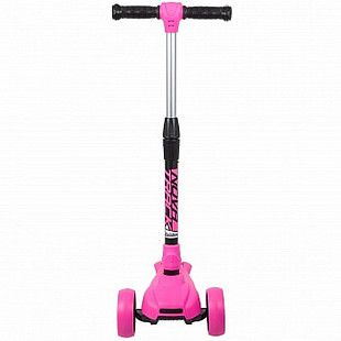Самокат-кикборд Novatrack RainBow Car 120C.RAINBOW.PN20 pink