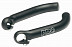 Рожки руля Pro L-bend forged, Al, black PR320136