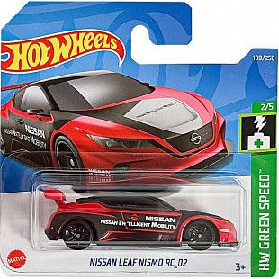 Машинка Hot Wheels Базовой коллекции Nissan Leaf Nismo RC_02 100/250 (5785 HCT78) mainline 2022