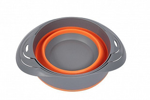 Складные емкости 3-в-1 Bradex TK 0489 grey/orange