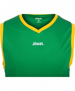 Майка баскетбольная детская Jogel JBT-1020-034 green/yellow