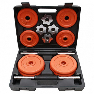 Набор гантелей USA Style SS-LDBS-213-D25 orange
