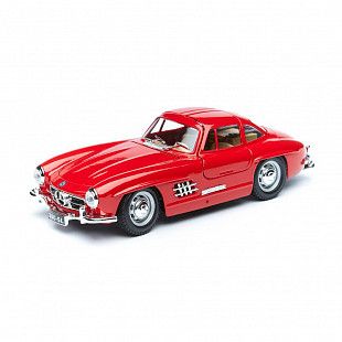 Коллекционная машина Bburago 1:24 Mercedes-Benz 300SL (18-22023) red