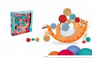 Игра детская настольная Qunxing Toys «Баланс (кот)» 929-16