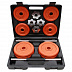 Набор гантелей USA Style SS-LDBS-213-D25 orange