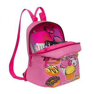Школьный рюкзак для девочек GRIZZLY RL-897-4 pink