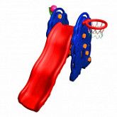 Детская горка с баскетбольной корзиной RS M0262