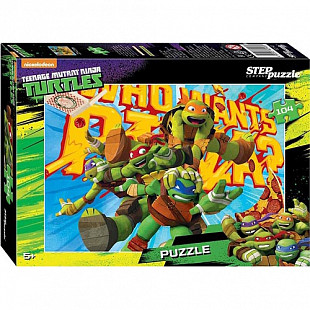 Пазлы Step Puzzle 104 "Черепашки Ниндзя" 82143