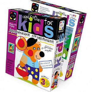 Творческий набор Fantazer 67763 Аппликация для малышей «В лес за грибами» (медведь) 257054