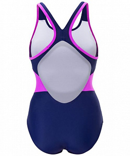 Купальник Colton Delicate совместный со вставками SC-3901 dark blue/pink