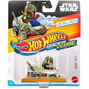 Машинка Hot Wheels RacerVerse Star Wars Boba Fett  (HKB86 HRT19)