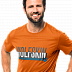 Футболка мужская Jack Wolfskin Slogan T Men desert orange