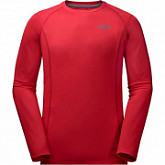 Футболка Jack Wolfskin Hollow Range Longsleeve Men Red