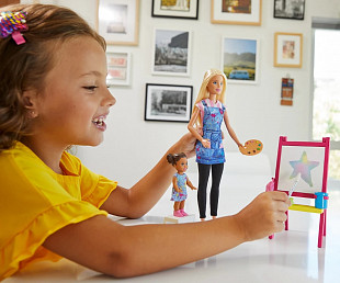 Кукла Barbie Любимая профессия Учитель рисования DHB63 GJM29