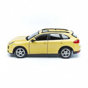 Машинка Bburago 1:24 Porsche Cayenne Turbo (18-21056) mustard