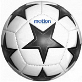 Мяч футбольный Motion Partner MP516 black (р.5)
