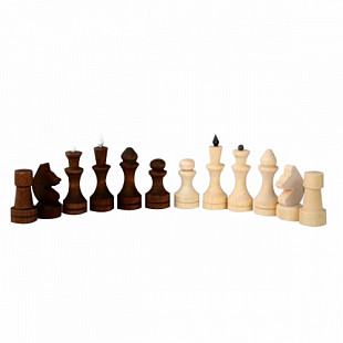 Фигуры шахматные обиходные парафинированные Р-6