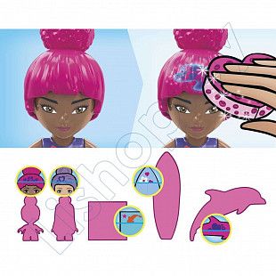 Конструктор MEGA Barbie Исследование дельфинов (HHW83)