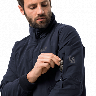 Куртка мужская Jack Wolfskin Huntington Jacket night blue