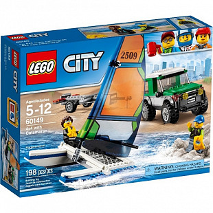 Конструктор LEGO Внедорожник с прицепом для катамарана 60149