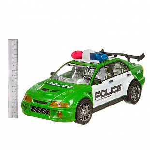 Инерционная машина YAKO police из серии "На земле, В небе, На море" M9531 green