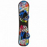 Сноуборд пластиковый с креплениями Р70298