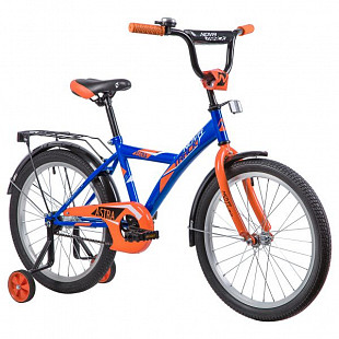 Велосипед Novatrack Astra 20" (2019) Blue/Orange 203ASTRA.BL9
