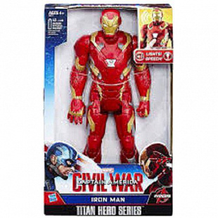 Интерактивная фигурка Marvel Железный Человек (B6177)