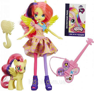 Кукла My Little Pony Флаттершай с пони (A3996)