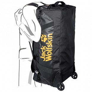 Дорожная сумка Jack Wolfskin Expedition Roller 90 black 2008711-6000