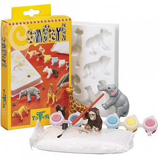 Самоделка из гипса Totum Звери Сафари 029378