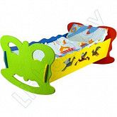Кроватка для кукол Stantom (006303) light blue №1