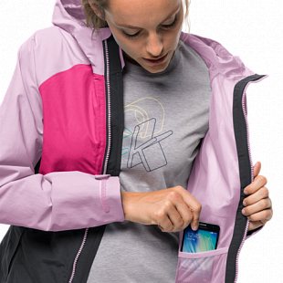 Куртка женская Jack Wolfskin Mount Isa Jacket W blossom